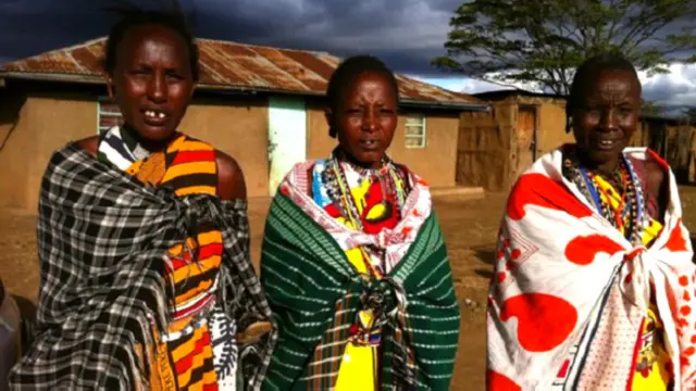 केन्या, एक साथ रहने वाली तीन पत्नियां, मसाई