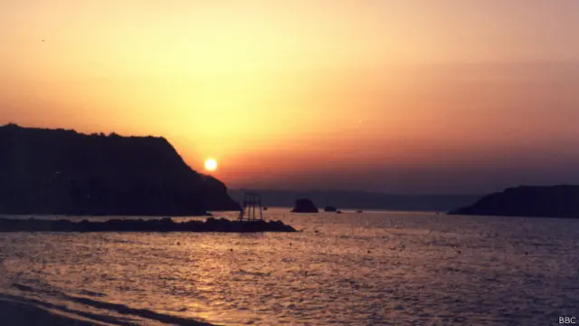 Закат на Крите