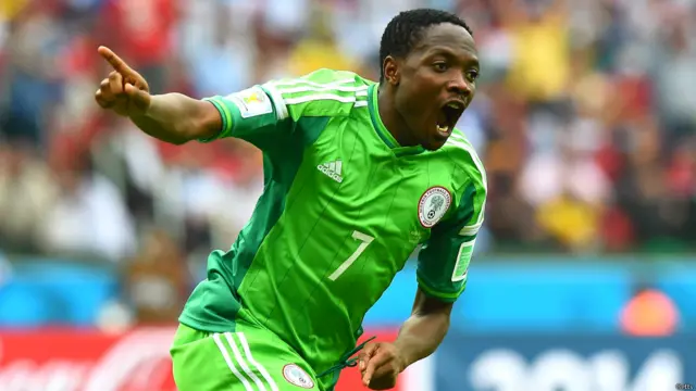 نائجیریا کے فراز موسی نے دوسرے ہاف کے دوسرے منٹ میں دوسرا گول کر کے میچ برابر کردیا۔ 