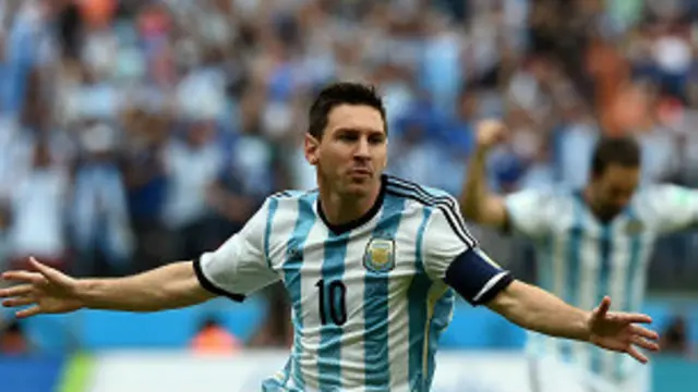 میسي د نړیوال جام په دریو لوبو کې تر اوسه څلور ګولونه کړي