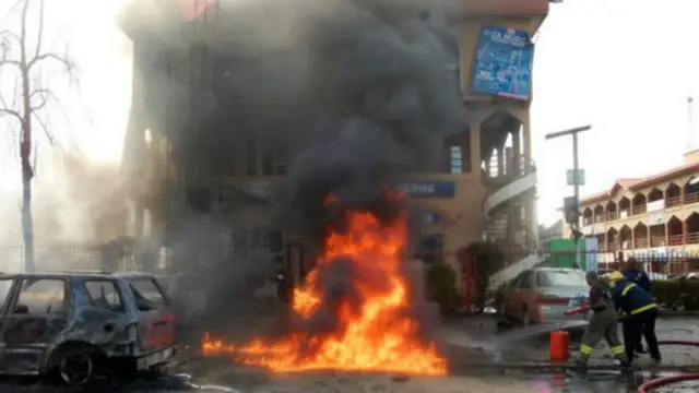 ابوجا کې چاودنه