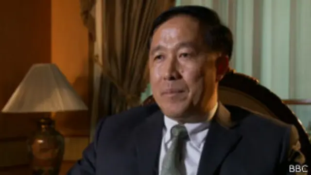 ဒုဗိုလ်ချုပ်ကြီး Chatchalerm Chalermsukh ကို ဘီဘီစီက မေးမြန်းစဉ်