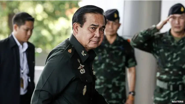 Tướng Prayuth hiện đang nắm quyền ở Thái Lan