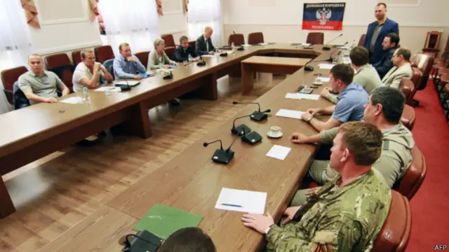 Встреча в рамках контактной группы в Донецке