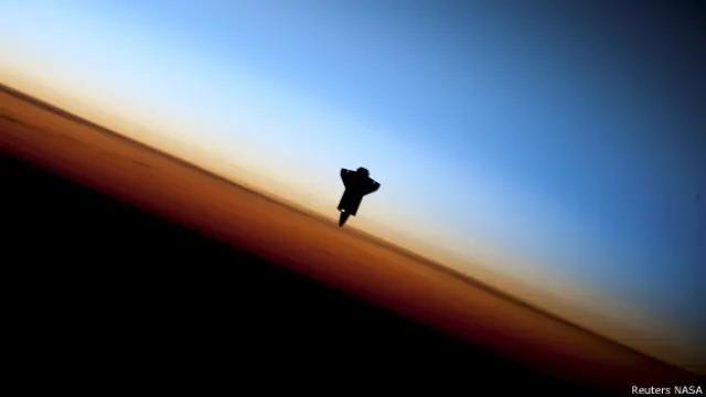 Шаттл "Индевор" на Землей