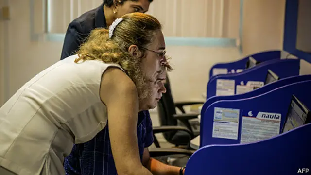 Salas de navegación del servicio Nauta