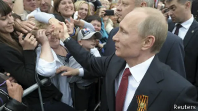 Владимир Путин в Севастополе