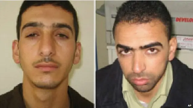 تقول إسرائيل إن المشتبه بهما سبق أن كانا سجينين لديها.