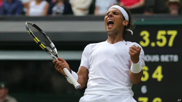 Рафаэль Надаль на Уимблдоне
