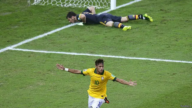 Neymar ha liderado el ataque brasileño.