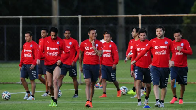 चिली की वर्ल्ड कप टीम