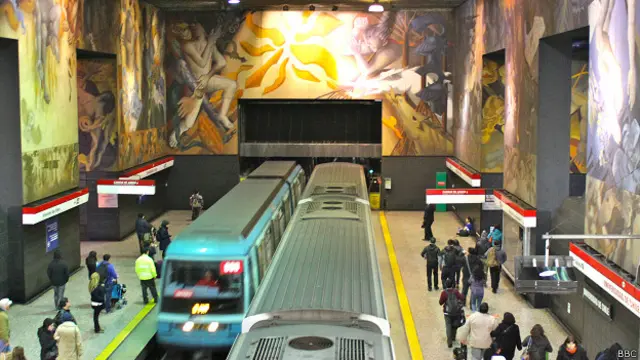 Estación Universidad de Chile, Santiago de Chile