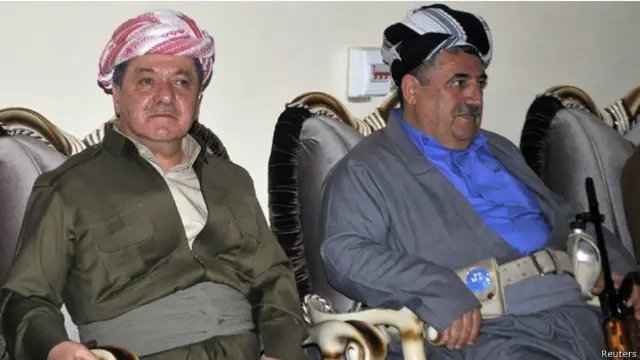 زار بارزاني كركوك امس الخميس