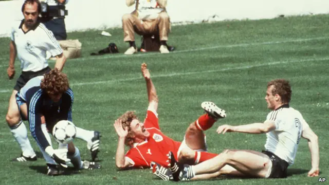Jerbar-Austria di Piala Dunia 1982 ap archive