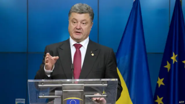 乌克兰总统波罗申科（27/06/2014）