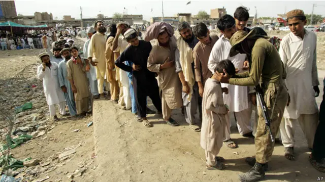 تسببت العملية العسكرية في نزوح الكثيرين