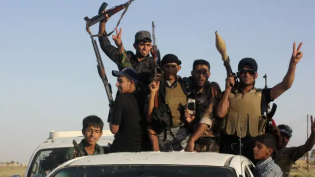 Các dân quân Shia cũng tham gia vào cuộc phản công ở Tikrit