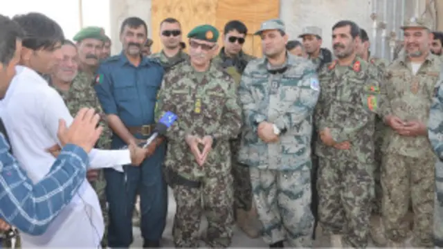 د هلمند چارواکي وايي له کابله راغلي پلاوي په سنګین ولسوالۍ کې د ملي پولیسو او ملي اردو له ځواکونو سره ولیدل.