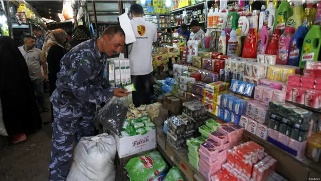 أحد أسواق العاصمة العراقية