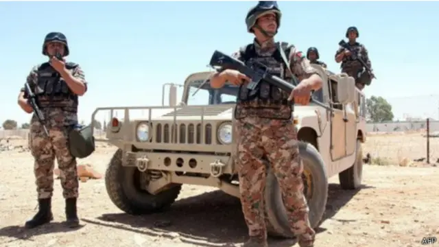 عزز الأردن من قواته العسكرية على الحدود مع العراق بعد تقدم داعش