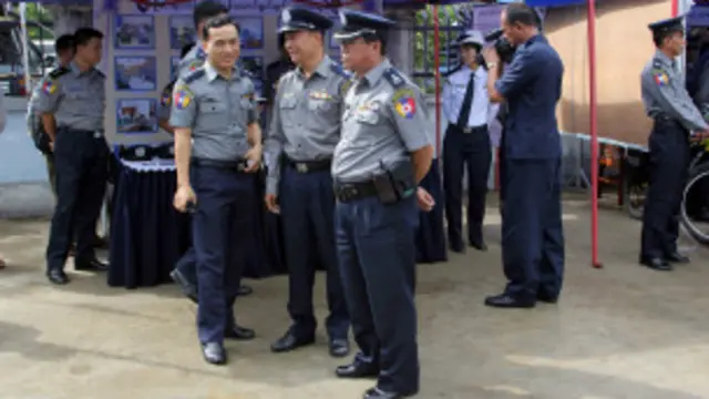 Myanmar police