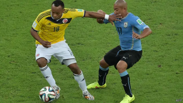 Colombia v Uruguay