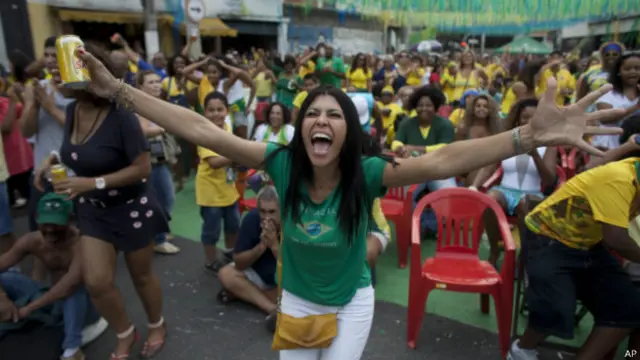 Болельщики Бразилии