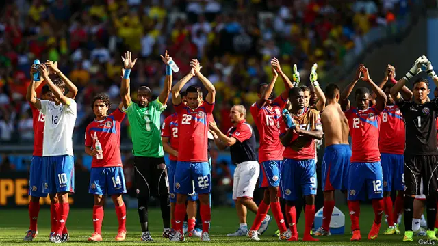 La selección de Costa Rica