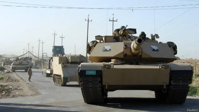 Quân đội Iraq đang cố giành lại những vùng lãnh thổ bị mất