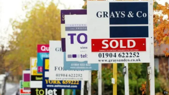 لافتات لبيع عقارات