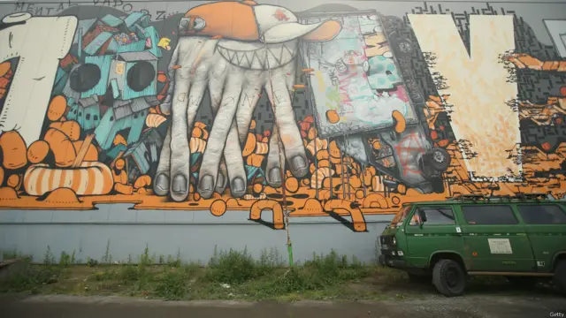 जर्मनी, बर्लिन, स्ट्रीट आर्ट