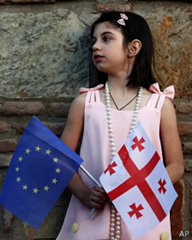 Свои надежды на будущее Грузия неразрывно связывает с Европой