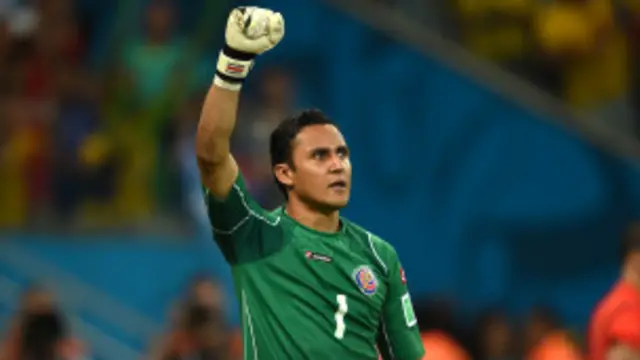 کولمبیا کے گول کیپر کیلور نیواس نے میچ میں شاندار کارکردگی دکھائی لیکن پنلٹیز نہ روک سکے