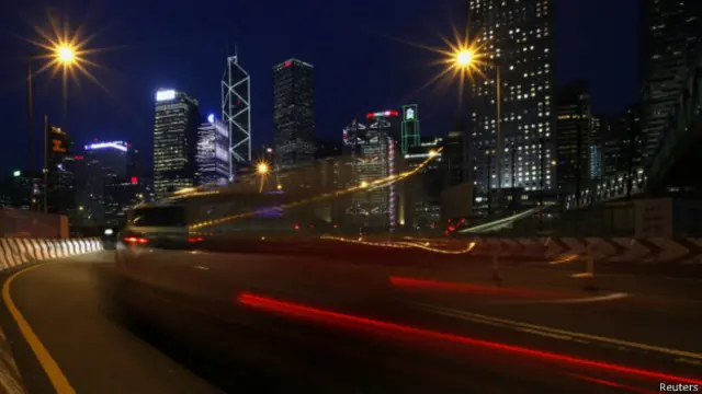 香港金融区（10/06/2014）