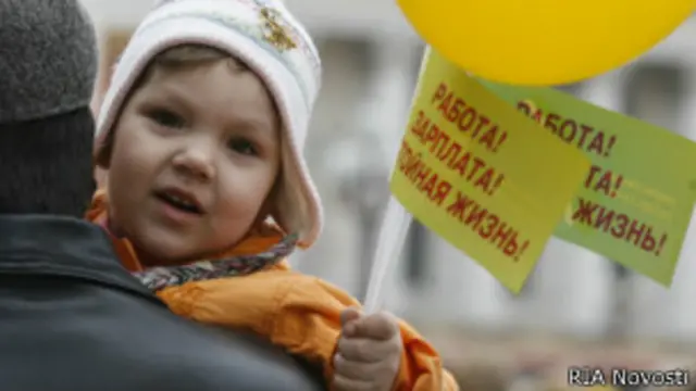 Ребенок на митинге