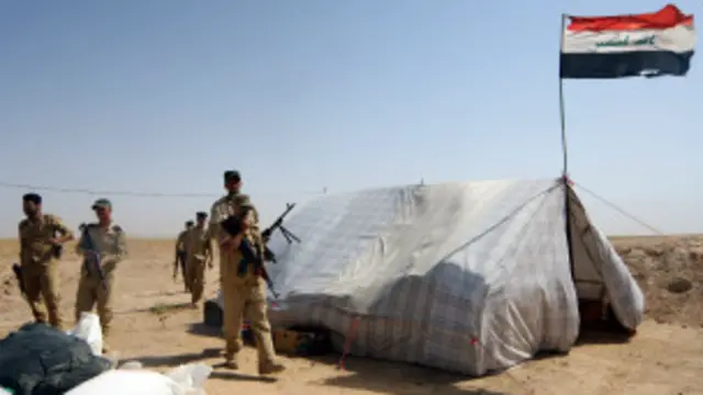 القوات العراقية قالت من قبل إنها استعادت السيطرة على مناطق بين الأنبار وكربلاء.