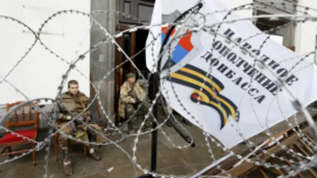 شورشیان در لوهانسک