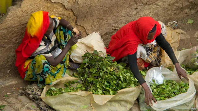 Mercado en la ciudad antigua de Harar