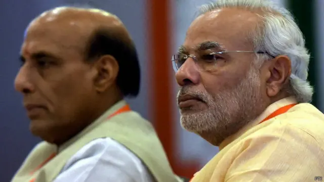 रानाथ सिंह, नरेंद्र मोदी