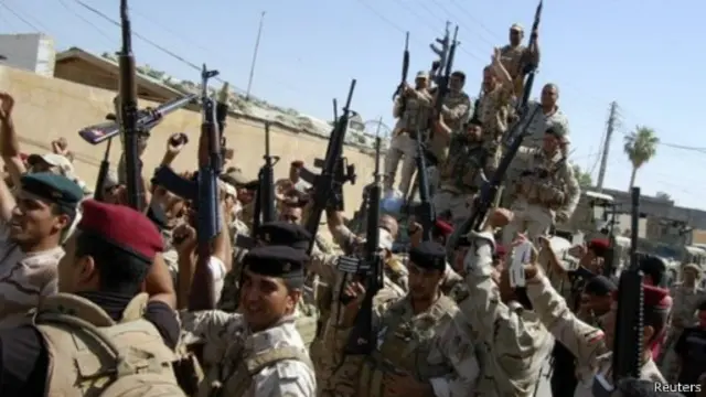 تأمل الحكومة العراقية في أن تستعيد السيطرة على تكريت من مسلحي تنظيم "الدولة الإسلامية"