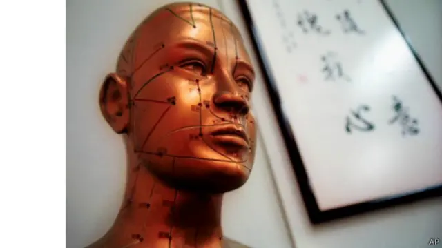 نقاط فرو کردن سوزن در سر و گردن