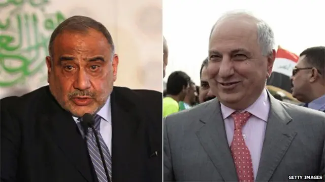 عادل عبدالمهدی و احمد چلبی هر یک می‌توانند جایگزین احتمالی نوری مالکی باشند