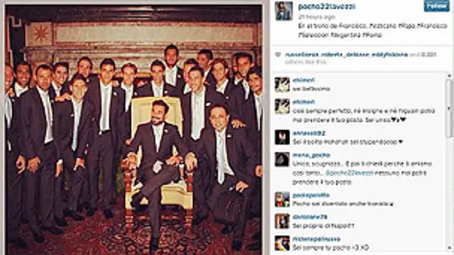 Facebook de Lavezzi (foto: Facebook)