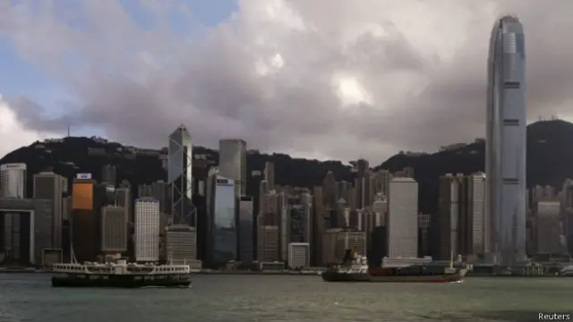 香港金融区（18/06/2014）