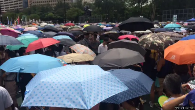 星期二香港天气闷热,