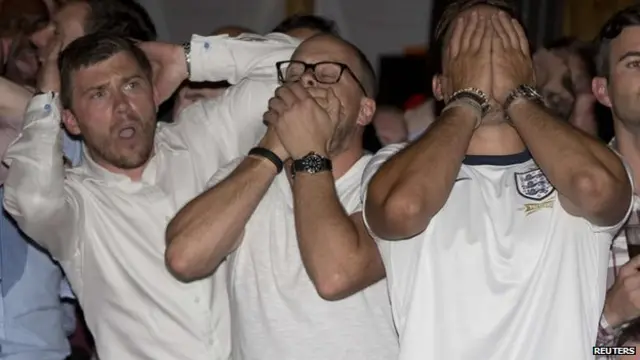 但在倫敦,還是同樣的傷心一幕