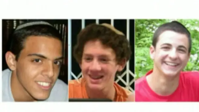 نفتالی فرنکل و گیلعاد شاعر ۱۶ ساله بودند و ایال یفراح ۱۹ سال داشت