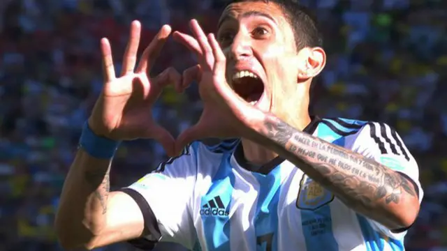 ڈی ماریا نے اس میچ میں 51 مرتبہ گیند کا کنٹرول کھویا لیکن آخر میں وہی ارجنٹائن کو اگلے مرحلے میں لے جانے والے کھلاڑی ثابت ہوئے