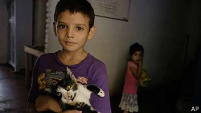 Menores centroamericanos en México