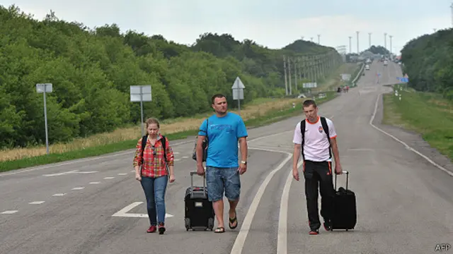 Украинские беженцы